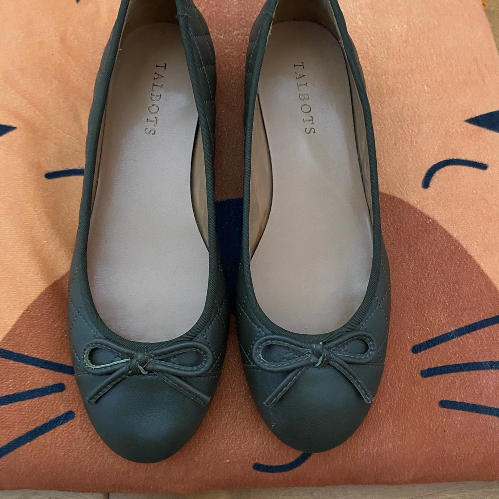 Talbots Women's Black Ballet Flats
